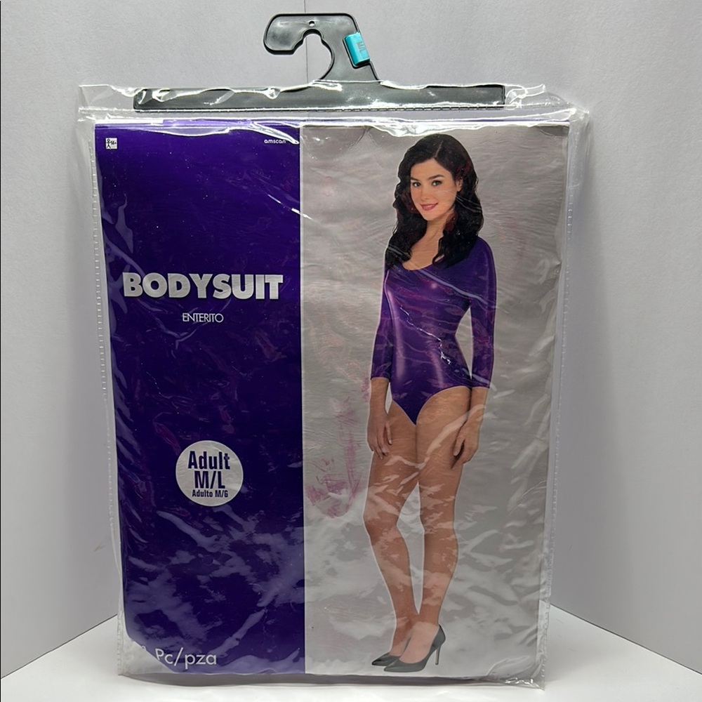 Party City Purple Adult Bodysuit